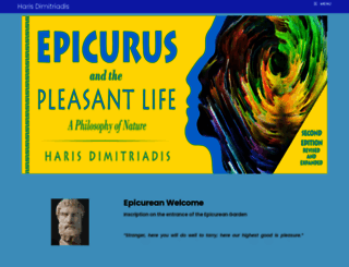 epicurusphilosophy.com screenshot