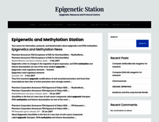 epigeneticstation.com screenshot