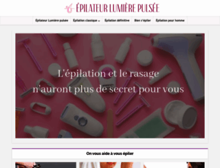 epilateur-lumierepulsee.com screenshot