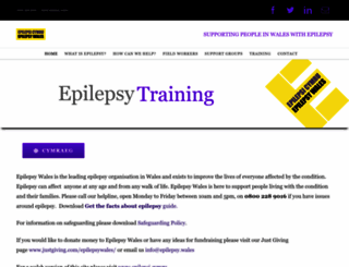 epilepsy.wales screenshot