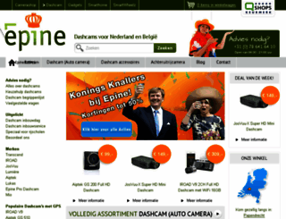 epine-dashcam.nl screenshot
