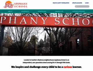 epiphanyschool.org screenshot