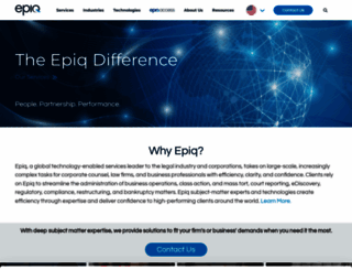 epiqsystems.com screenshot