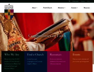 episcopalmaine.org screenshot