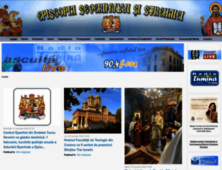 episcopiaseverinului.ro screenshot
