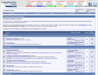 epitkezes.forum.hu screenshot