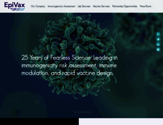 epivax.com screenshot