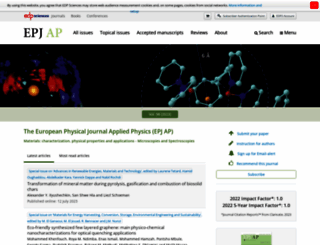 epjap.org screenshot