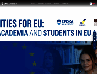 epoka.edu.al screenshot