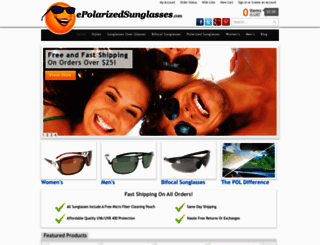 epolarizedsunglasses.com screenshot