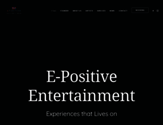 epositiveentertainment.com screenshot