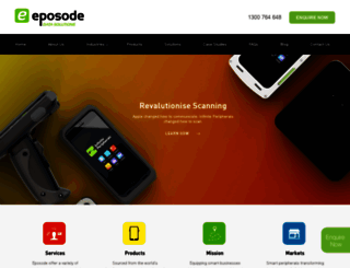 eposode.com.au screenshot