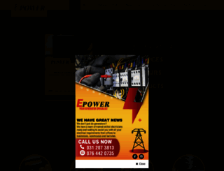 epower.web.za screenshot