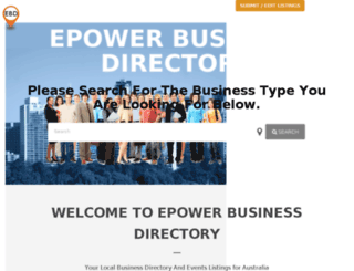 epowerdirectory.com.au screenshot