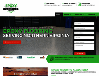 epoxyvirginia.com screenshot