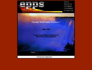 eppsproducts.com screenshot