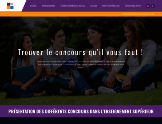epreuves-concours.fr screenshot