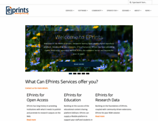 eprints.org screenshot