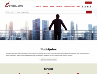 epsilaw.com screenshot