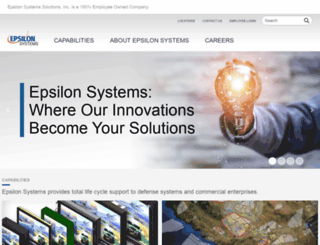 epsilonsystems.com screenshot