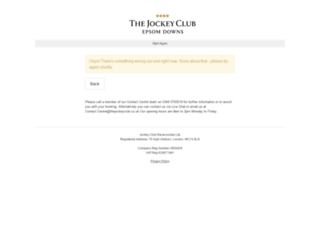 epsomtickets.thejockeyclub.co.uk screenshot
