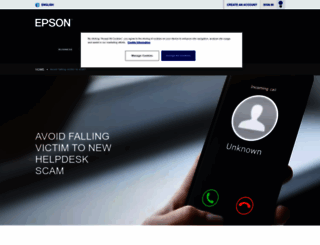 epson-helpline.co.uk screenshot