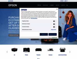 epson.ae screenshot