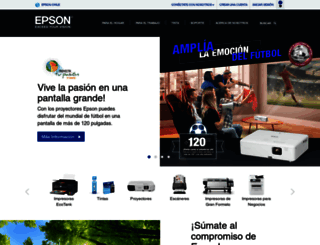 epson.cl screenshot