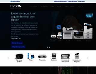 epson.com.ec screenshot