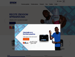 epson.com.hr screenshot