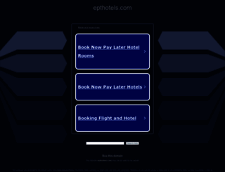 epthotels.com screenshot