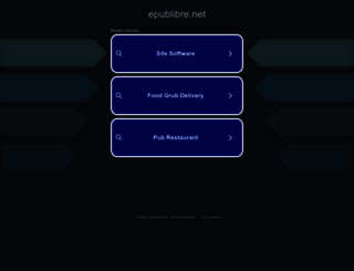 epublibre.net screenshot