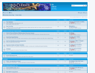eqclerics.org screenshot