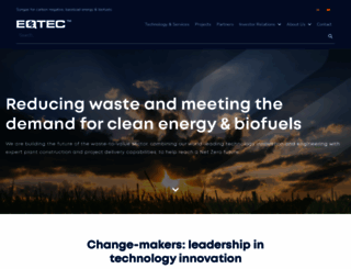 eqtec.com screenshot