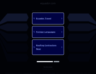 equador.com screenshot
