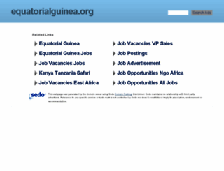 equatorialguinea.org screenshot