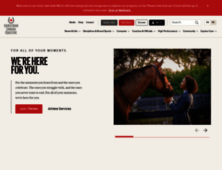 equestrian.ca screenshot