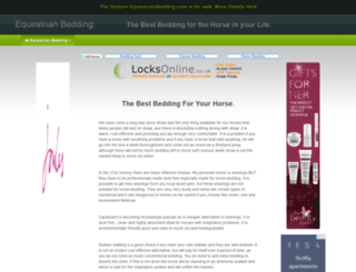 equestrianbedding.com screenshot