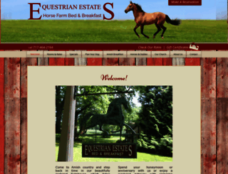 equestrianbnb.com screenshot