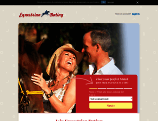 equestriandating.com screenshot