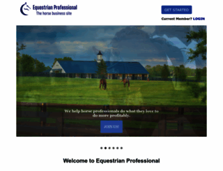 equestrianprofessional.com screenshot