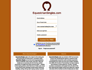 equestriansingles.com screenshot