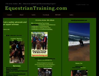 equestriantraining.com screenshot