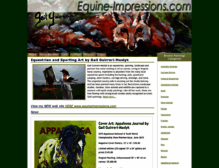 equine-impressions.com screenshot