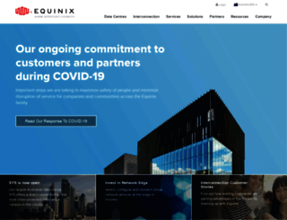 equinix.net.au screenshot