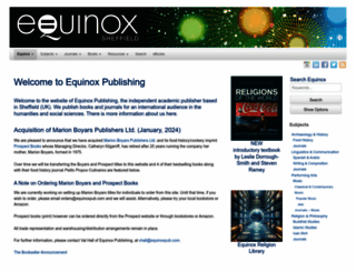equinoxpub.com screenshot