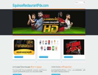 equinoxrestaurantpdx.com screenshot