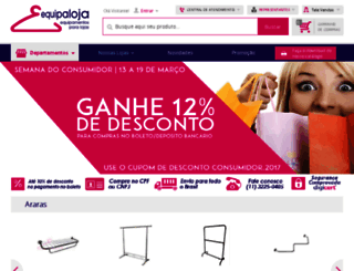 equipaloja.com.br screenshot