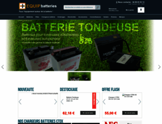equipbatteries.com screenshot