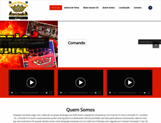 equipecomando.com.br screenshot